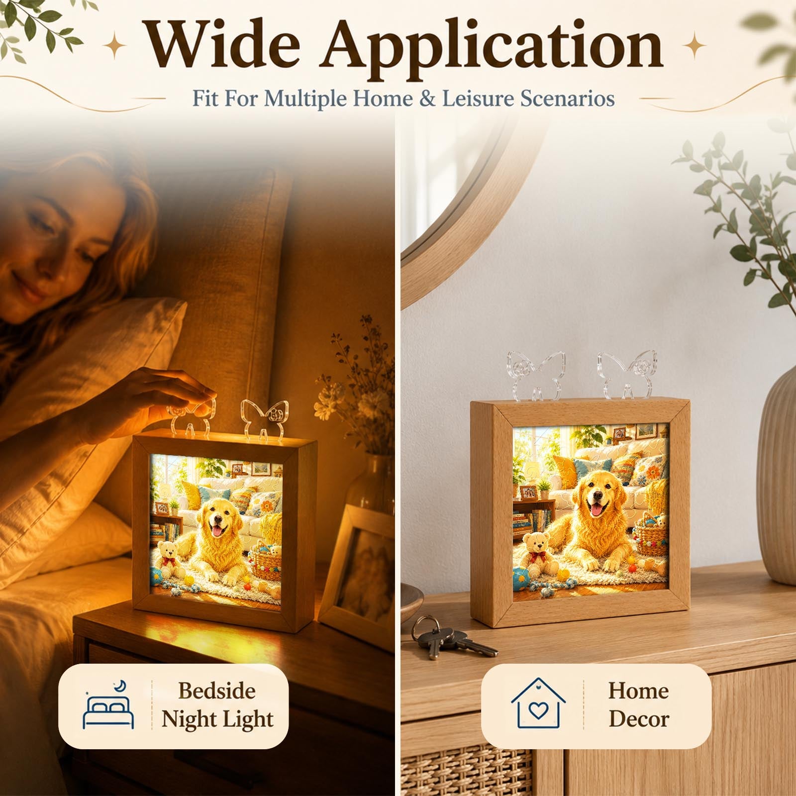 kaayee-night-light-golden-sunshine-acryl-puzzle-nachtlicht image 3