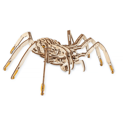 magicholz-spinne-mechanisch-3d-holzpuzzle-tiermodell image 2