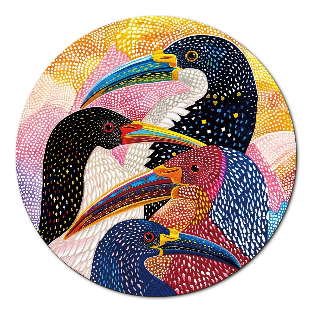kaayee-cardboard-puzzle-beaks-1000-teile-eco-white-board image 1