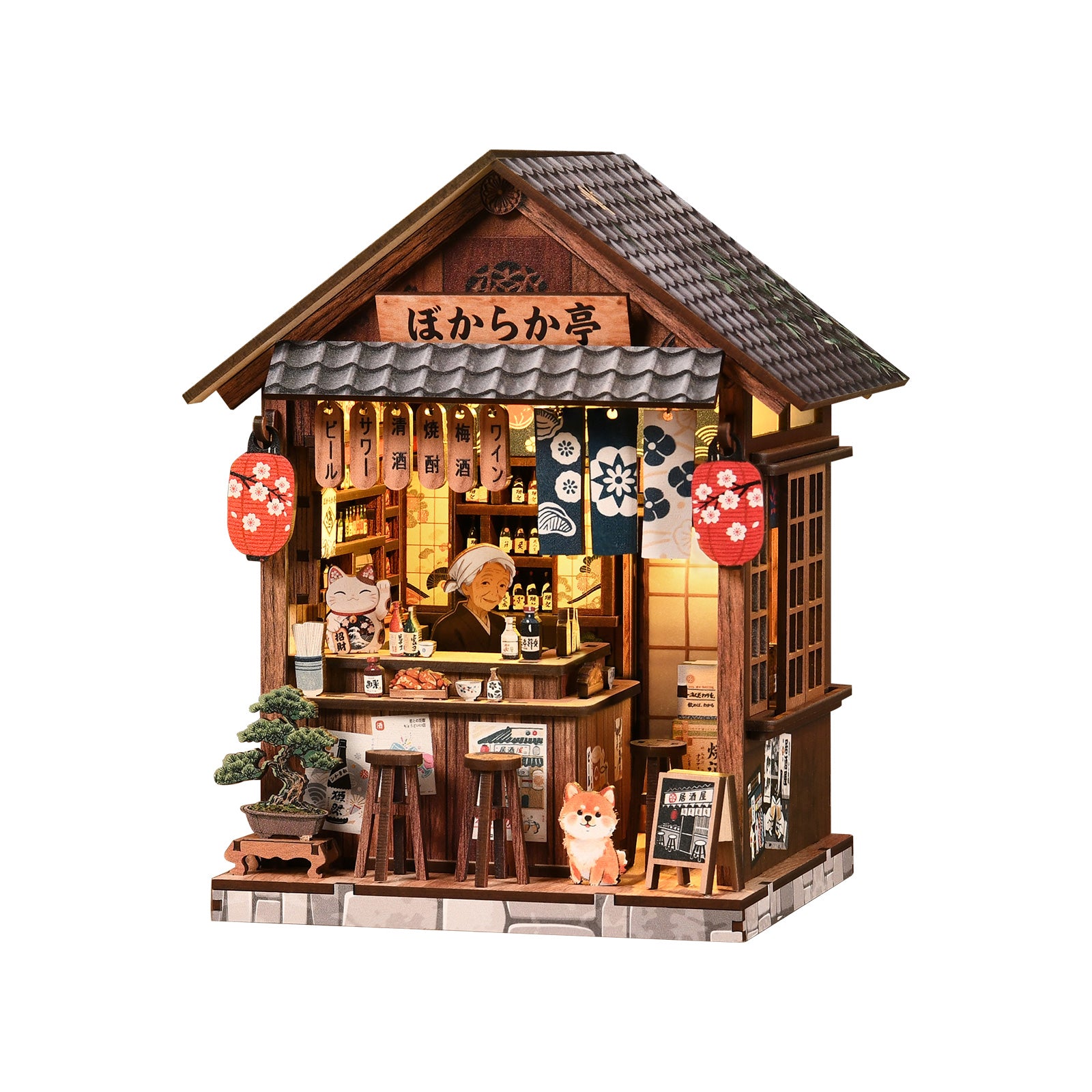 kaayee-miniature-house-mellow-pub-miniaturhaus-japanische-kneipe image 1