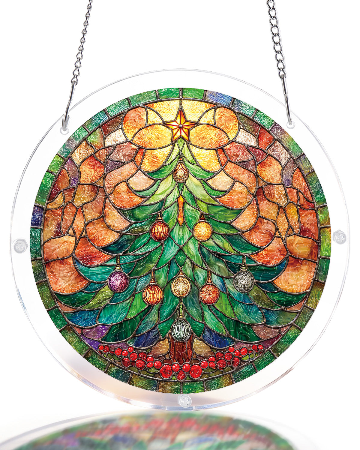 kaayee-christmas-glow-tree-suncatcher-medium-fensterbild image 1