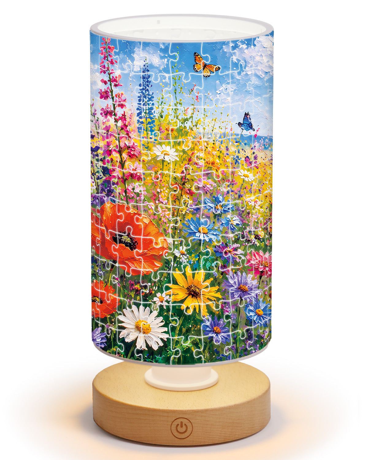 kaayee-night-light-acryl-puzzle-nachtlicht-summer-meadow image 1