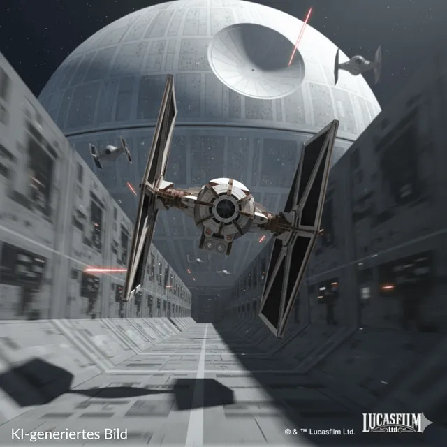 magicholz-mechanischer-bausatz-star-wars-tie-fighter-holzmodell image 1