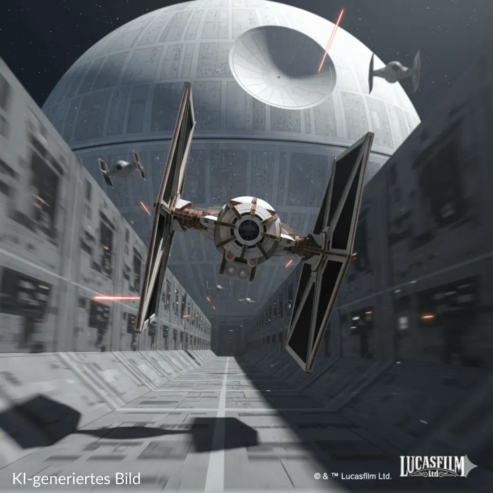 magicholz-mechanischer-bausatz-star-wars-tie-fighter-holzmodell image 1