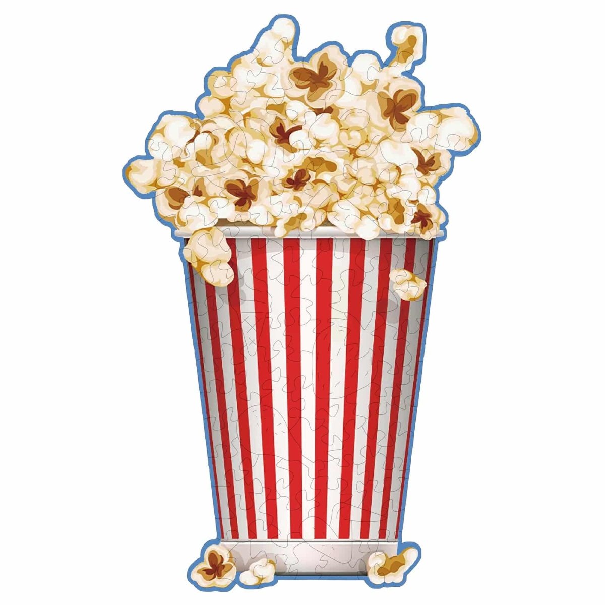 kaayee-wooden-puzzle-popcorn-holzpuzzle-s-110-teile image 1