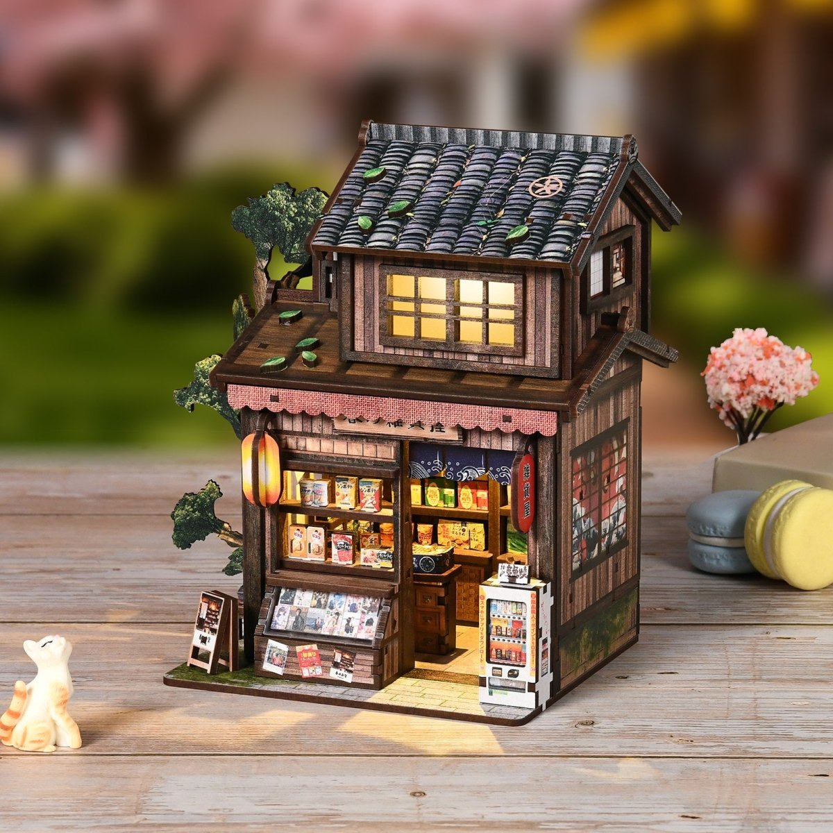 kaayee-miniature-house-kasukabe-grocery-store-miniaturhaus-diy image 4