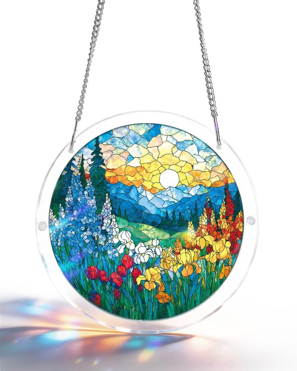 kaayee-suncatcher-puzzle-dawn-blossom-sea-light-fensterbild-s image 1