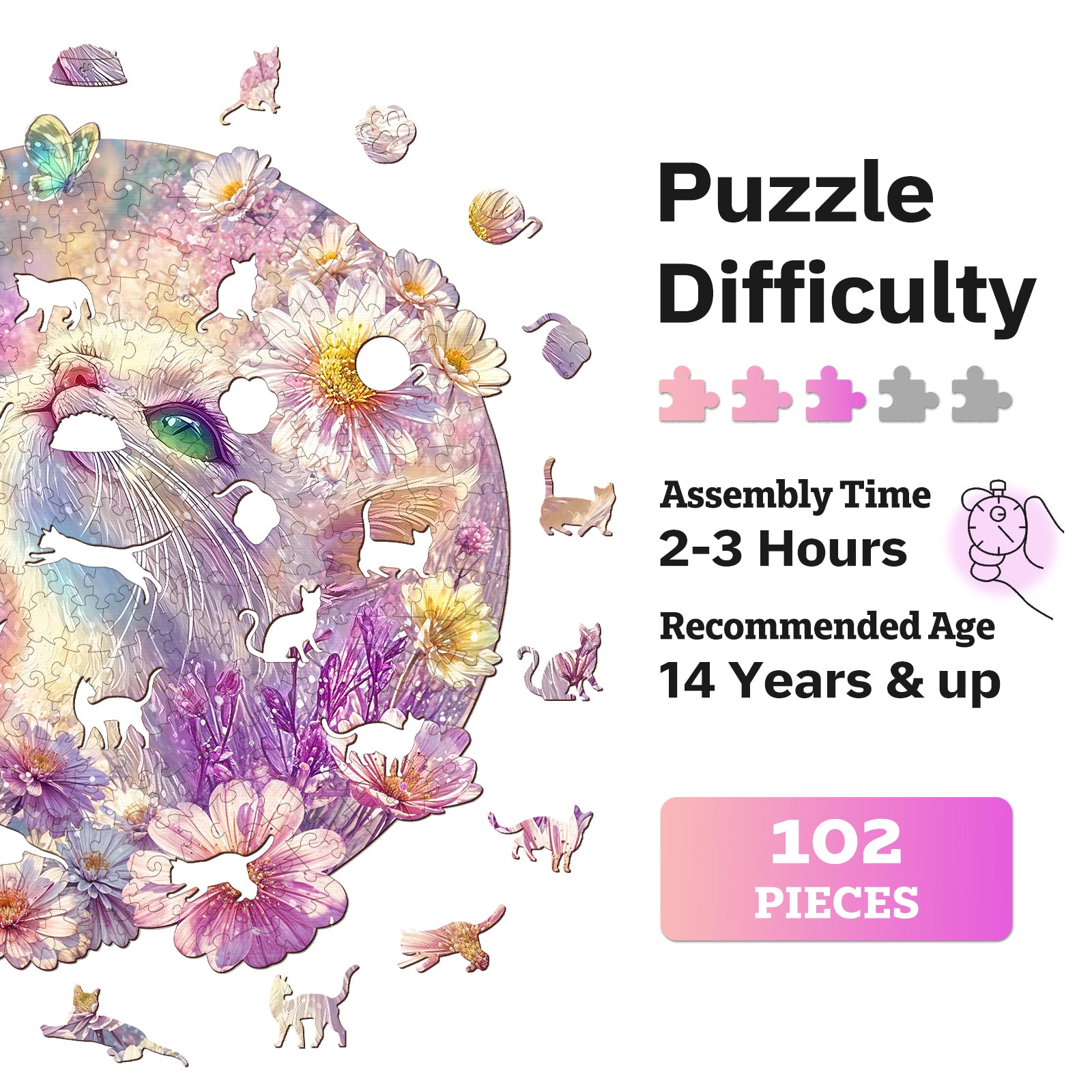 jigfoxy-fantasy-cat-holzpuzzle-102-teile-s-katze image 6
