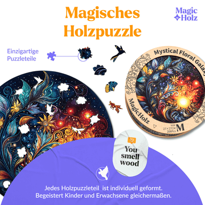 magicholz-mystische-blumen-galaxie-mandala-holzpuzzle-tiere image 2