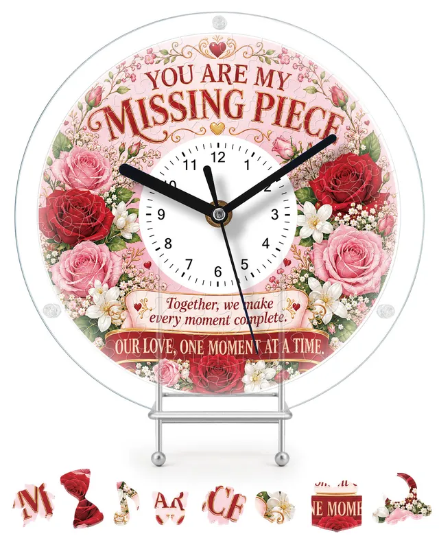 kaayee-clock-kit-for-lovers-acrylpuzzle-uhr-bastelset-normalgr-e image 1