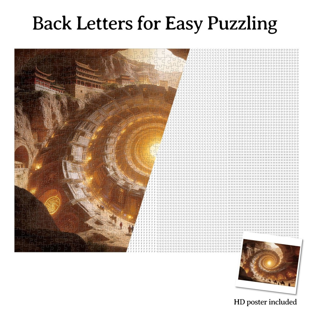 kaayee-cardboard-puzzle-golden-gatewheel-1000-teile-puzzle-standard image 6