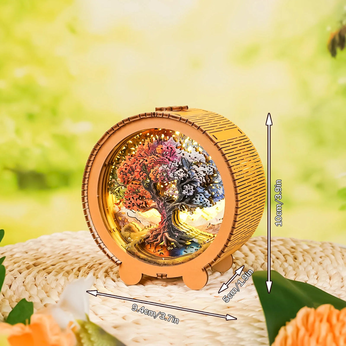 kaayee-tree-of-life-nachtlicht-holz-3d-bastelset-lampe image 3