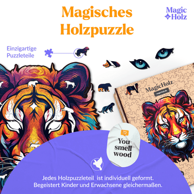 magicholz-tiger-holzpuzzle-tiermotiv-bunt-geschenk image 2