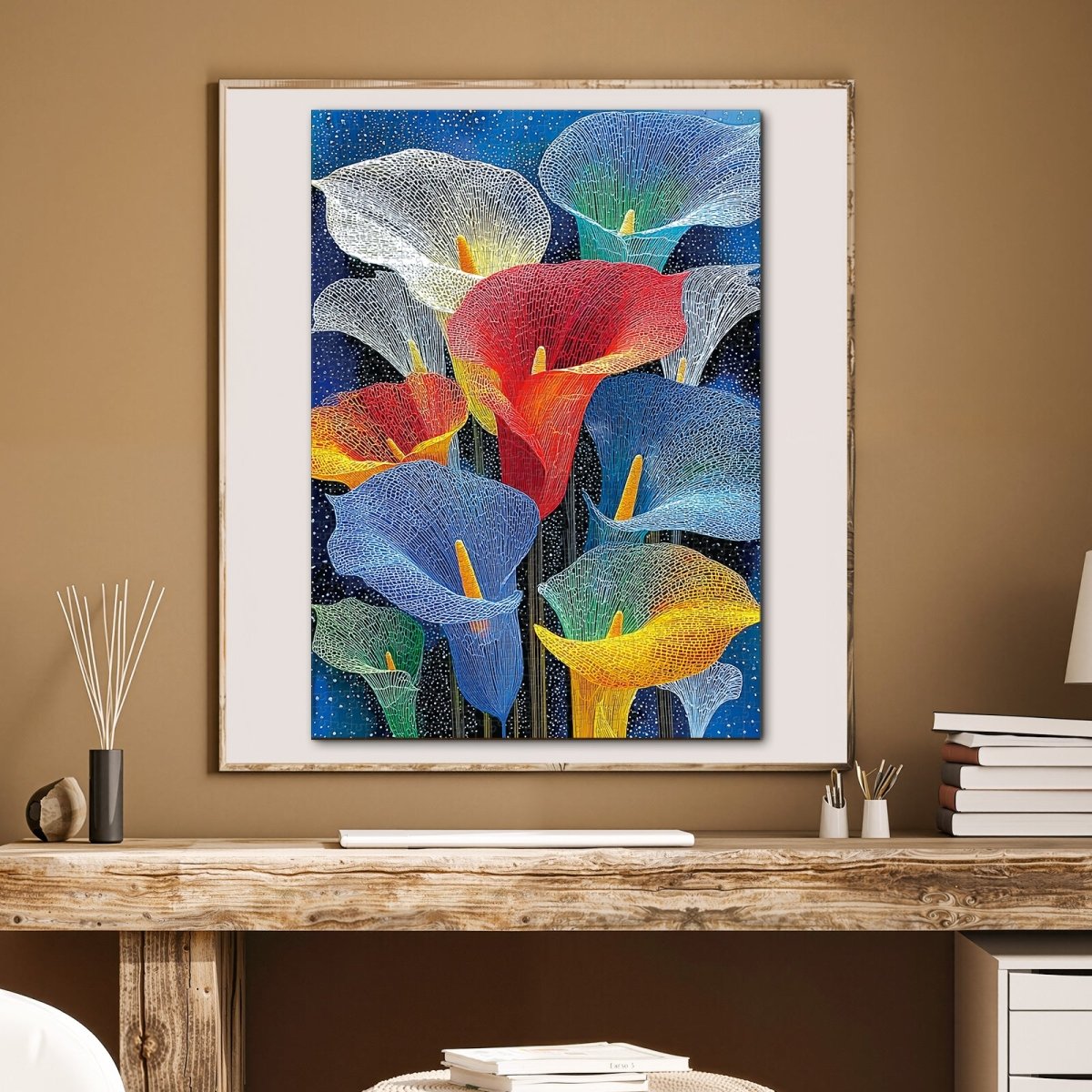 kaayee-cardboard-starlit-calla-puzzle-1000-teile-eco-blumen image 5