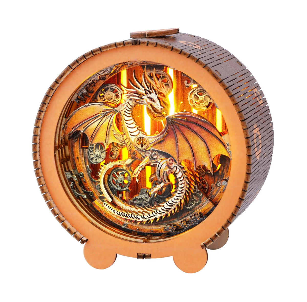 kaayee-night-light-mechanical-dragon-holznachtlicht-drache image 1