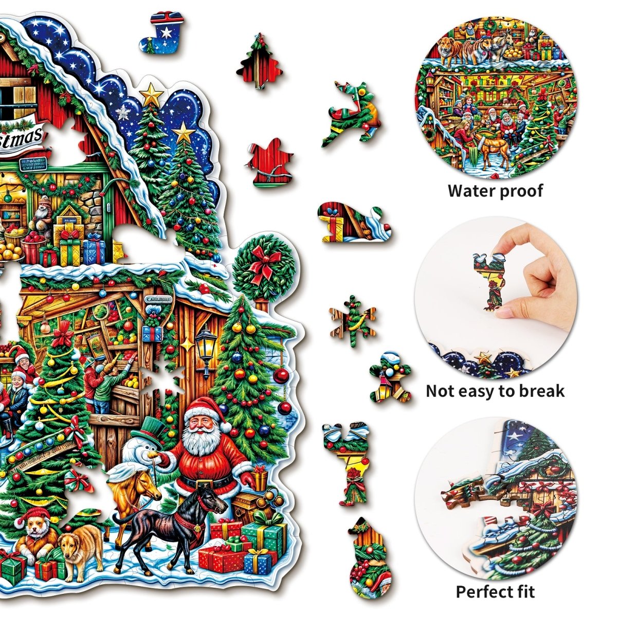 kaayee-christmas-grocery-store-wooden-puzzle-medium image 2