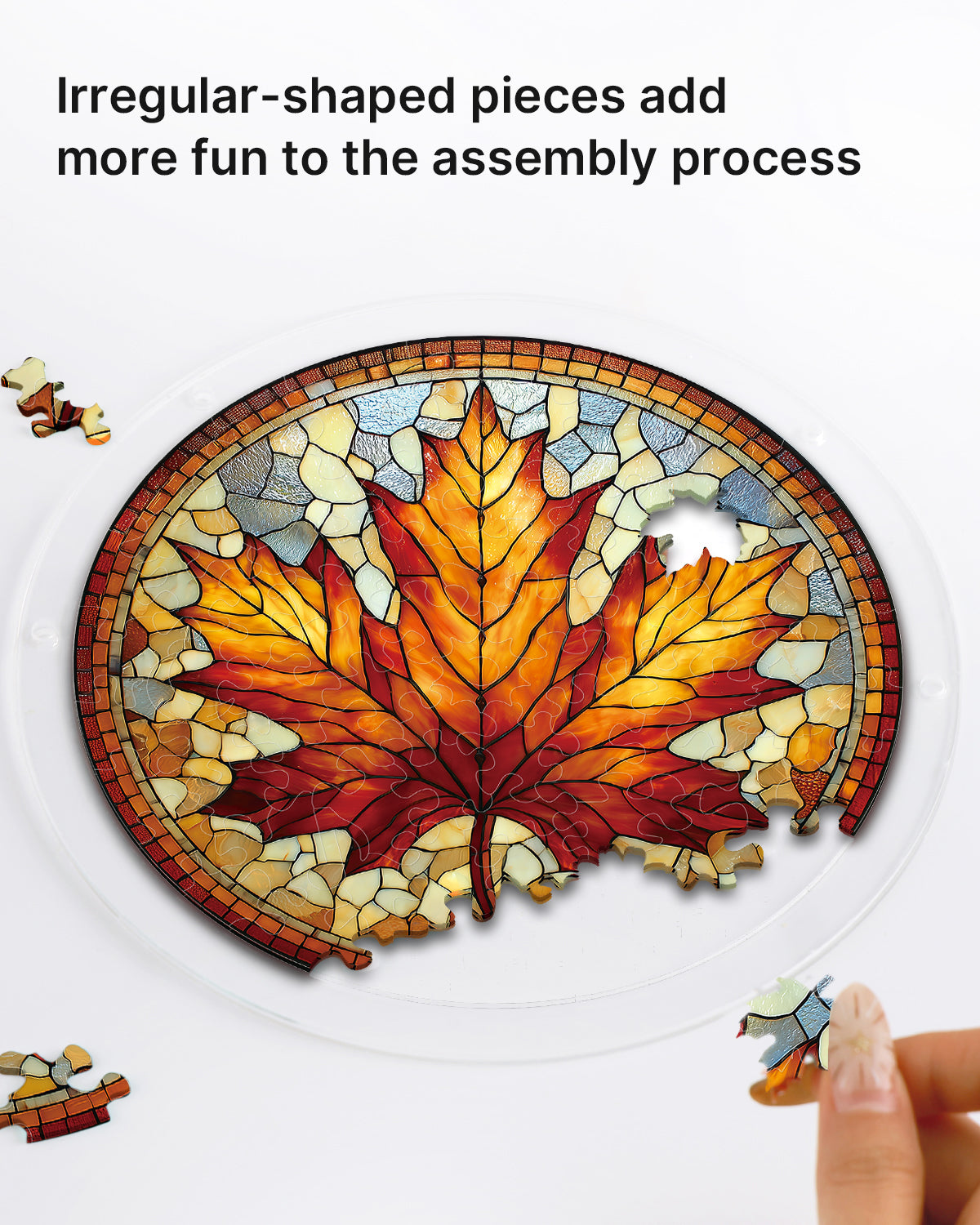 kaayee-suncatcher-puzzle-maple-light-fensterbild-medium image 2