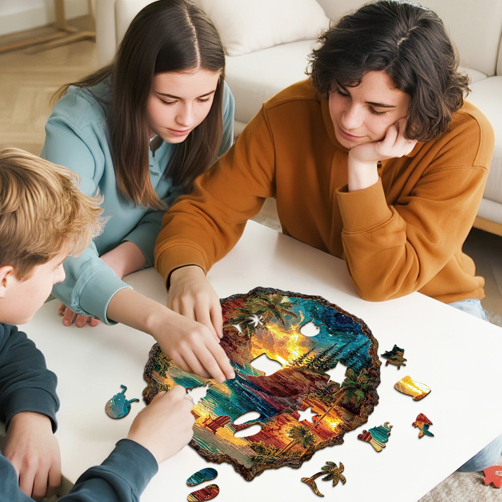 kaayee-wooden-puzzle-sunset-cove-holzpuzzle-medium image 7