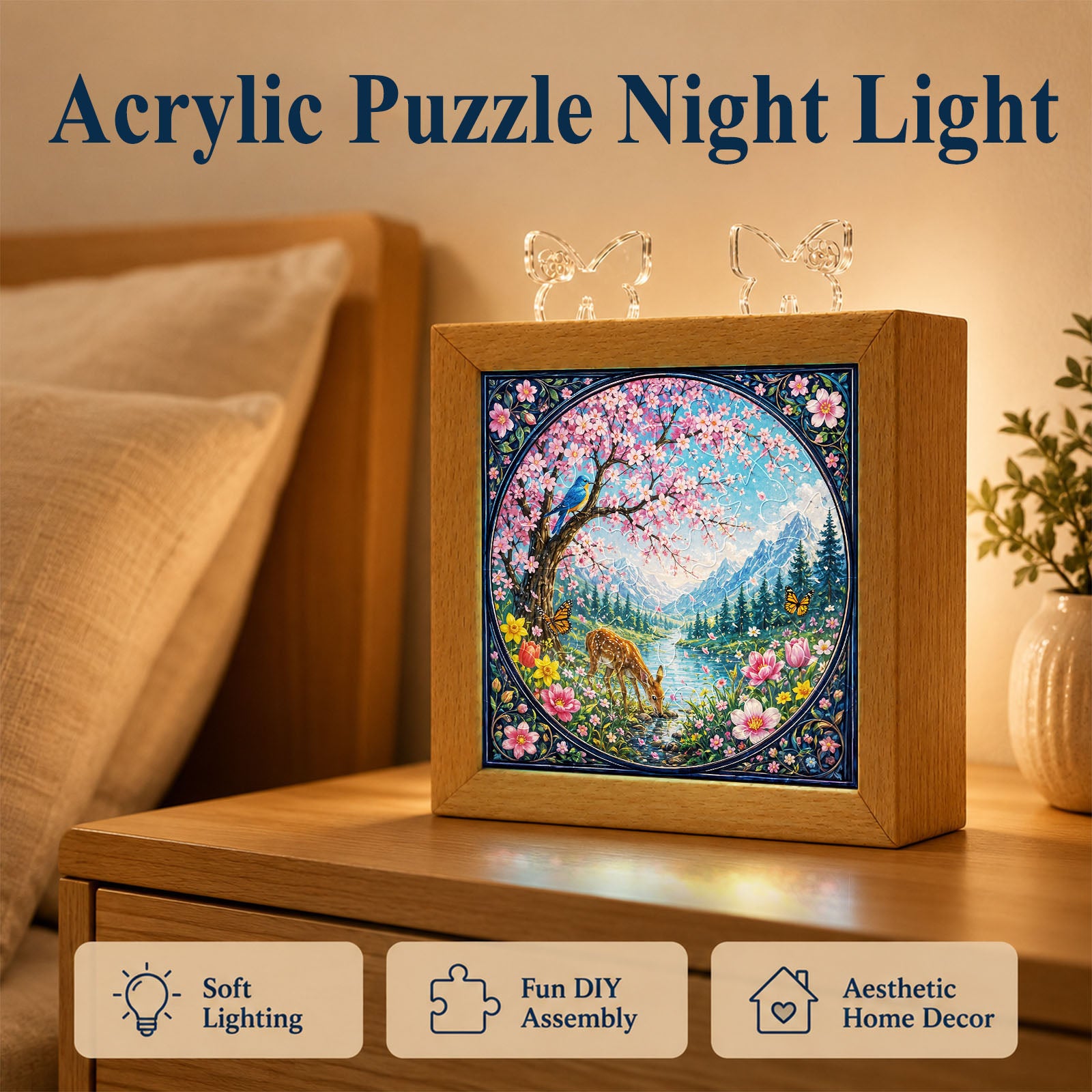 kaayee-night-light-spring-whisper-acryl-nachtlicht-rahmen image 6