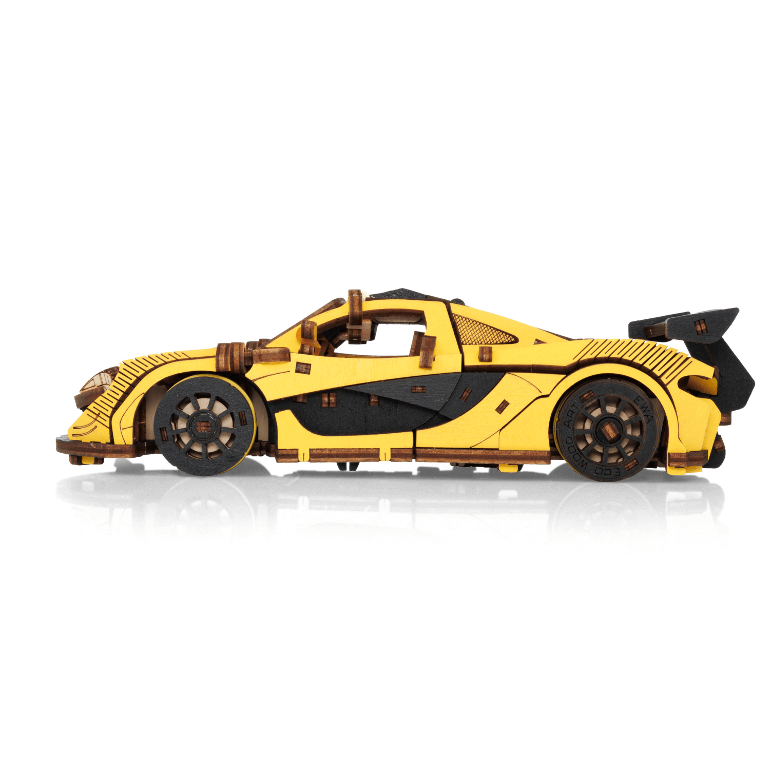 magicholz-mechanischer-bausatz-racing-car-rennauto-rot-holzmodell image 7