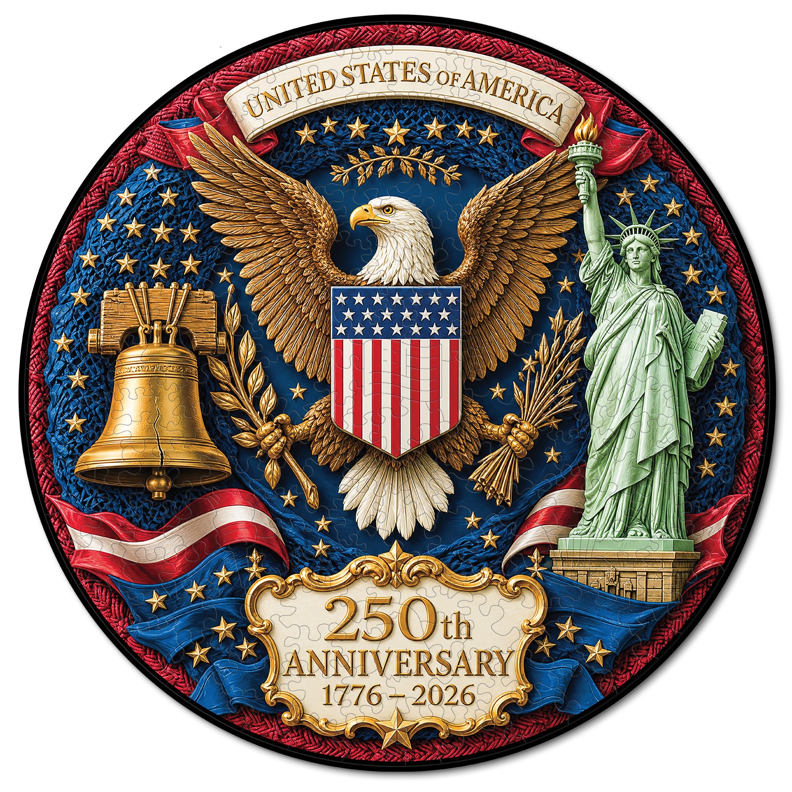 kaayee-glory-of-america-holzpuzzle-medium-fan-favorite image 1