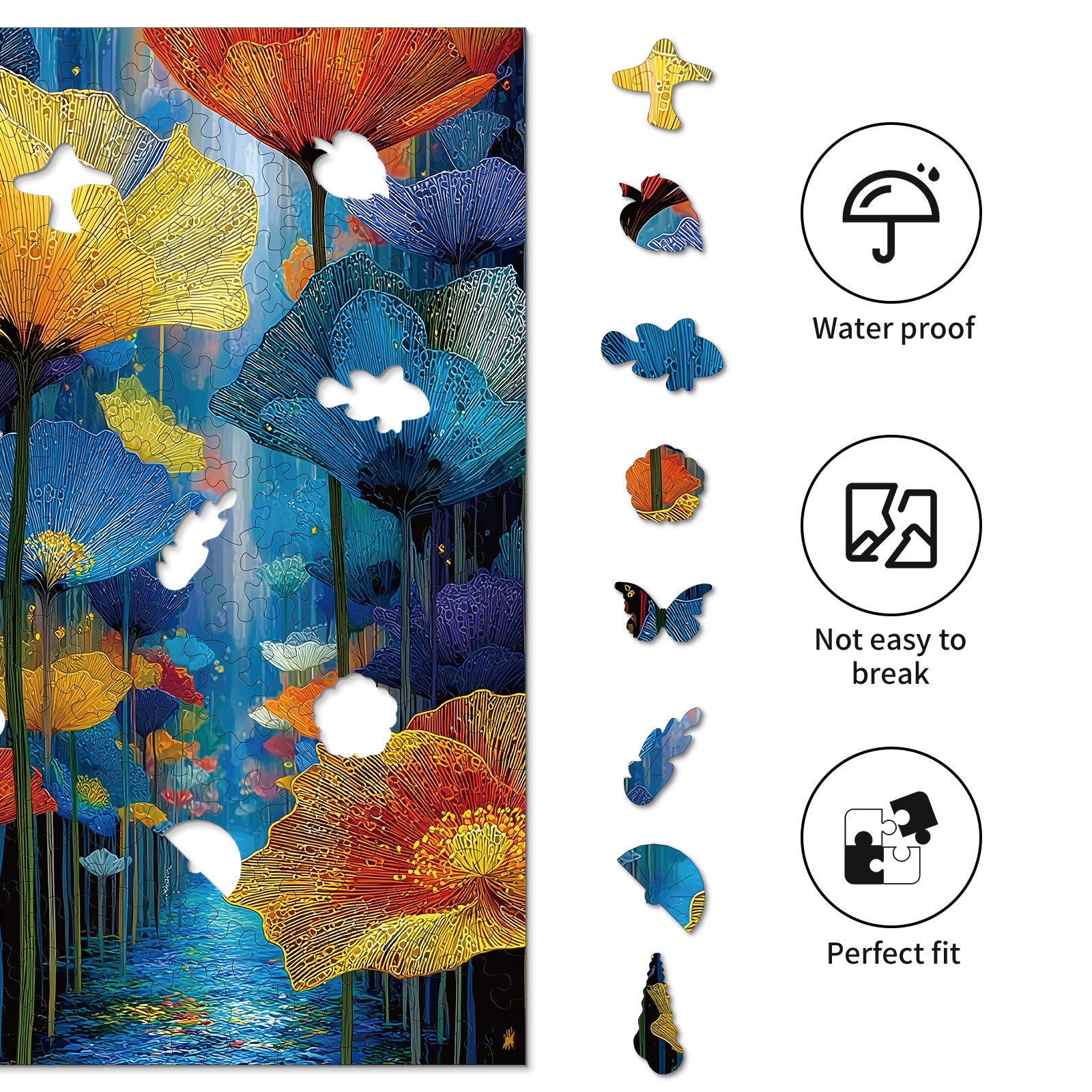 kaayee-wooden-puzzle-floral-dreamscape-holzpuzzle-medium image 2