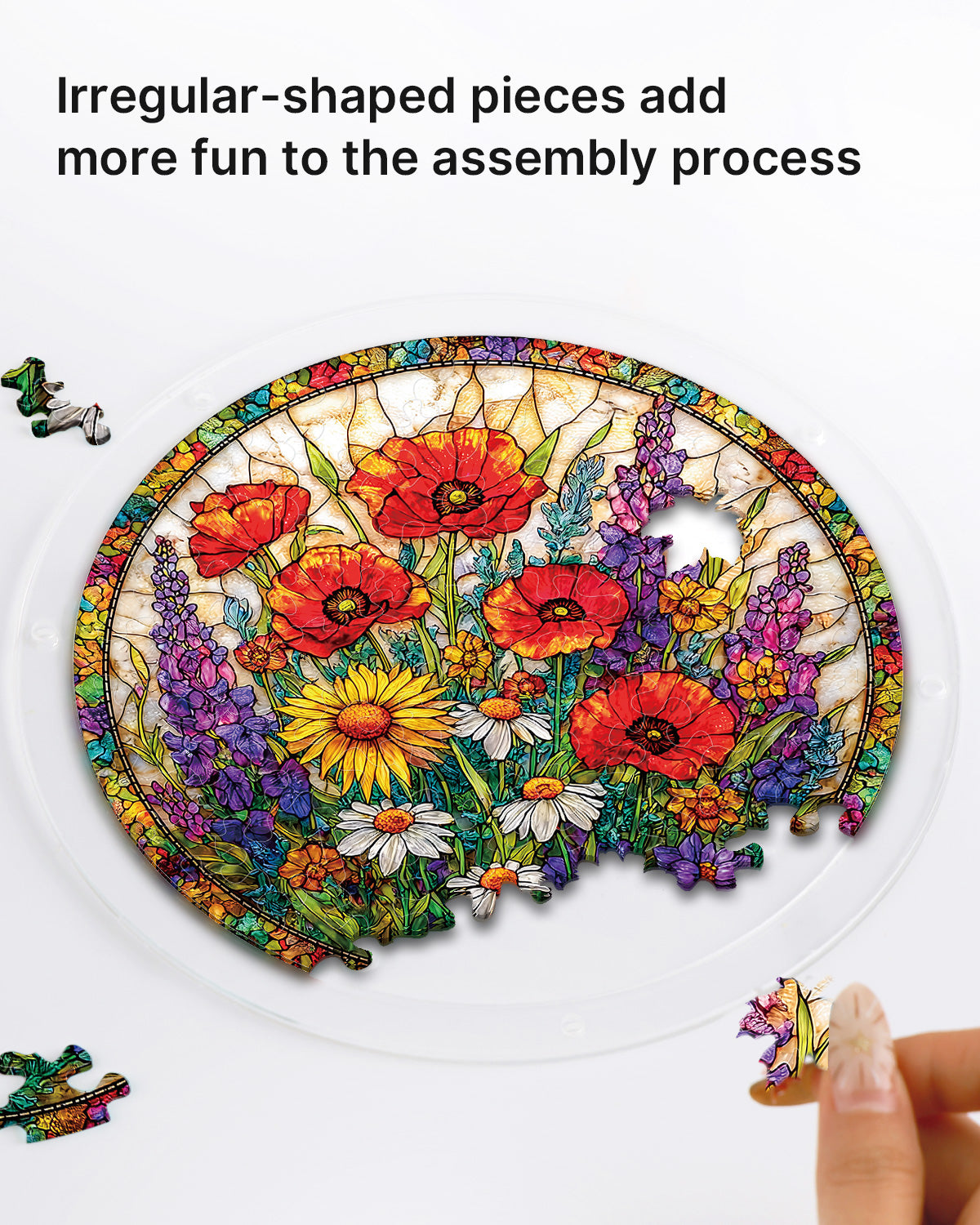 kaayee-suncatcher-puzzle-wildflower-garden-light-acrylbild-medium image 2