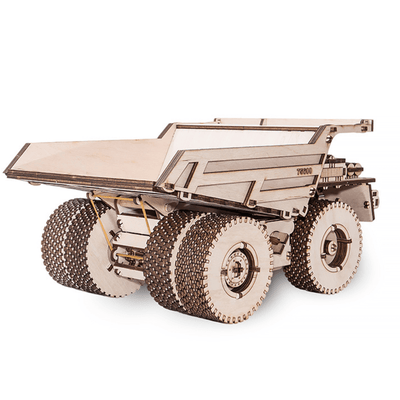 magicholz-mechanischer-bausatz-belaz-75600-lkw-muldenkipper-holz image 7