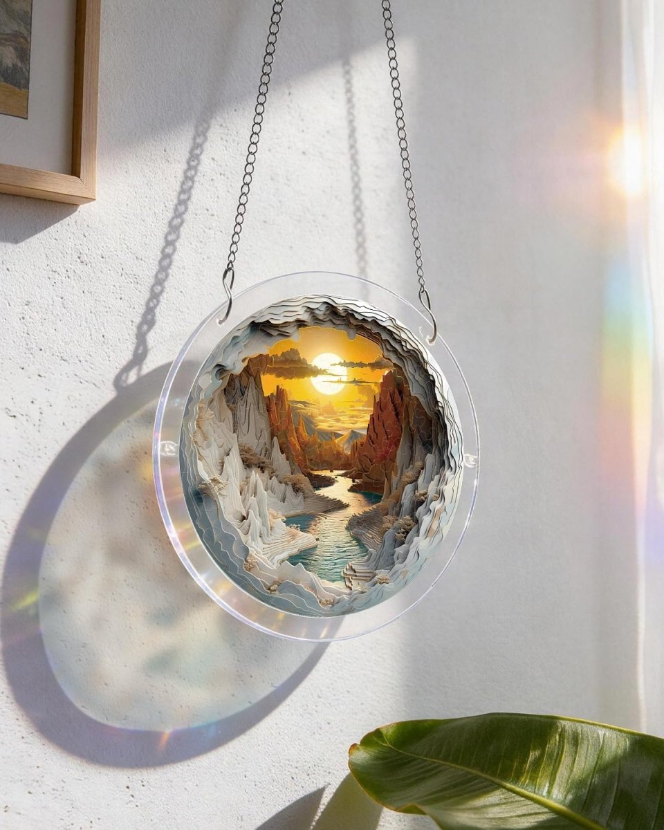 kaayee-suncatcher-puzzle-sunset-canyon-medium-acryl image 5