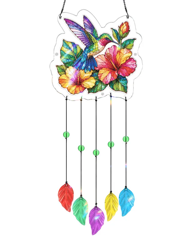 kaayee-hummingbird-in-bloom-windspiel-acryl-klein image 1