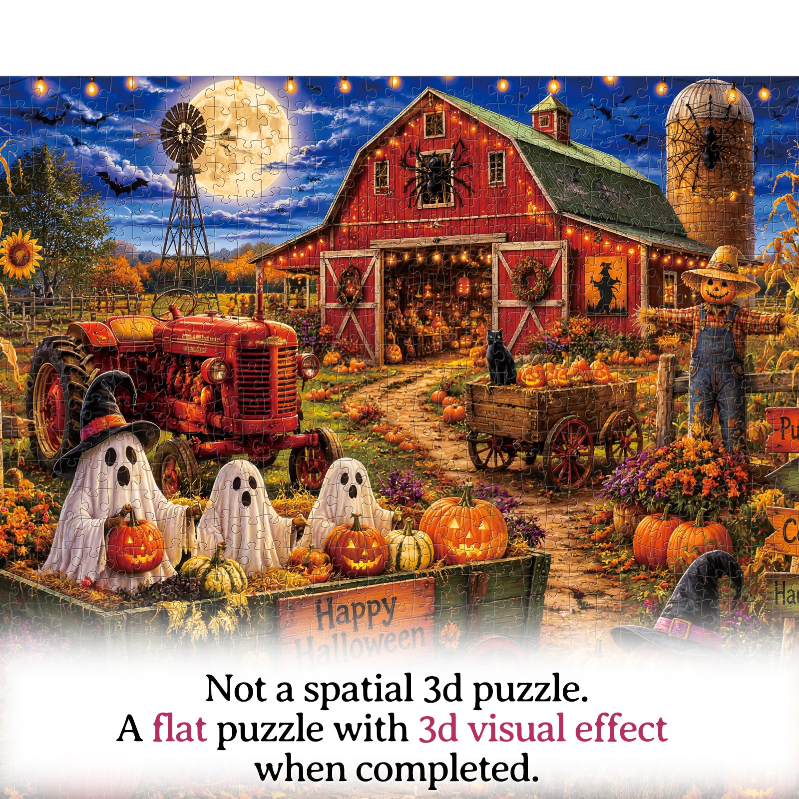 kaayee-haunted-harvest-moon-1000-teile-kartonpuzzle-eco-white-board image 8