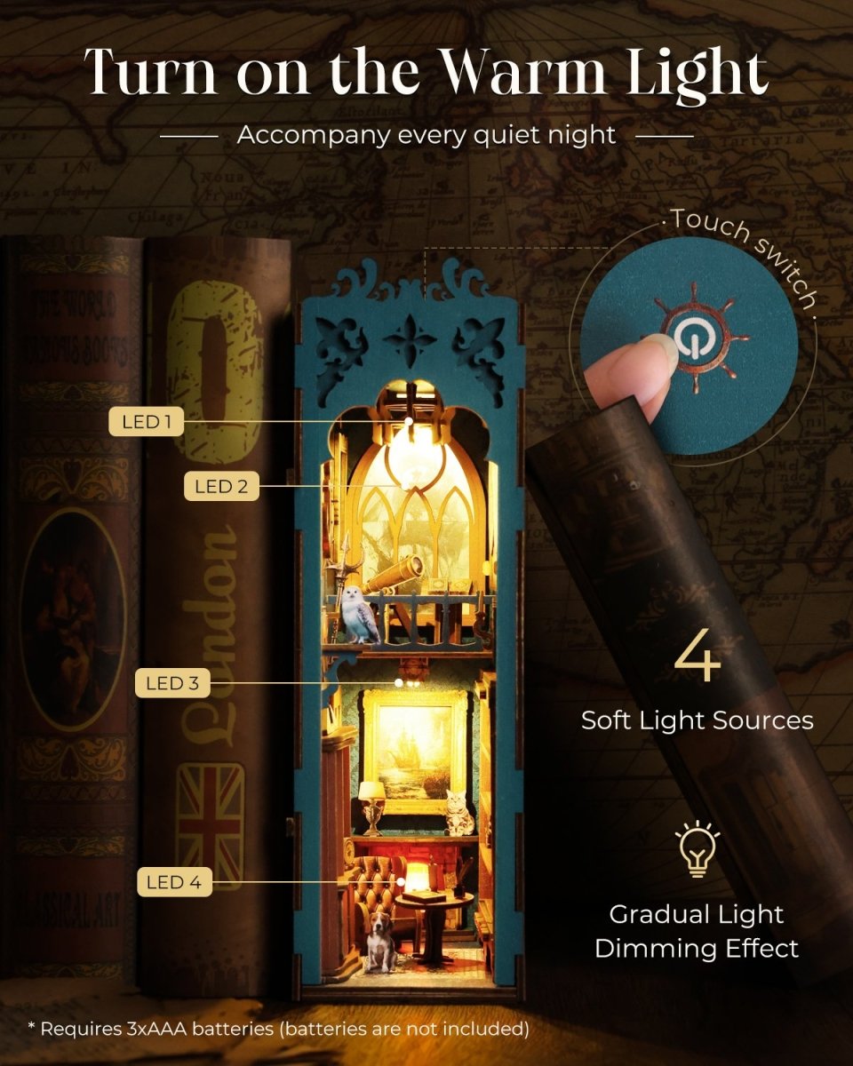 kaayee-book-nook-kit-age-of-exploration-booknook-3d image 4