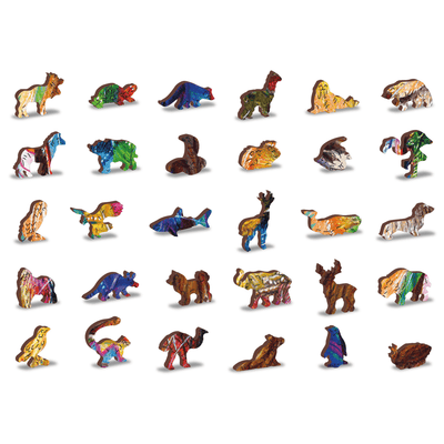 magicholz-mystischer-l-we-xl-holzpuzzle-505-teile-tierfiguren image 7