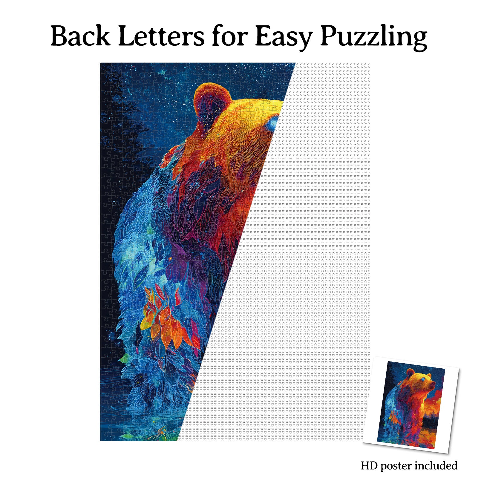 kaayee-starlit-spirit-bear-puzzle-1000-teile-standard image 8