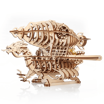 magicholz-mechanischer-bausatz-zeppelin-drachen-luftschiff-holz image 3