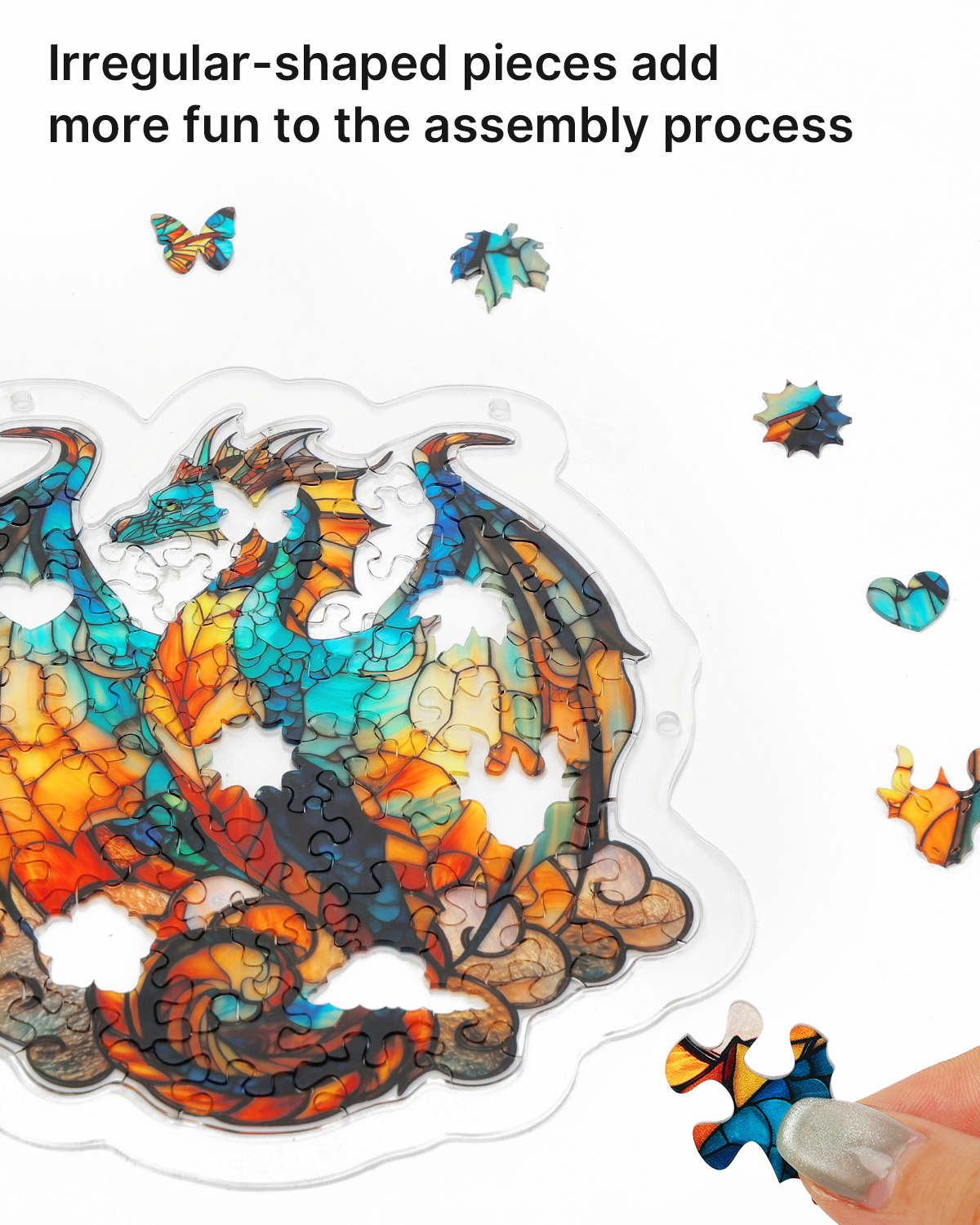 kaayee-suncatcher-oceanfire-dragon-fensterbild-medium-drache image 2