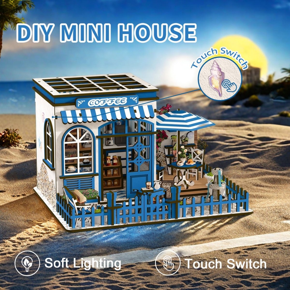 kaayee-santorini-sun-coffee-miniaturhaus-diy-bastelset image 7