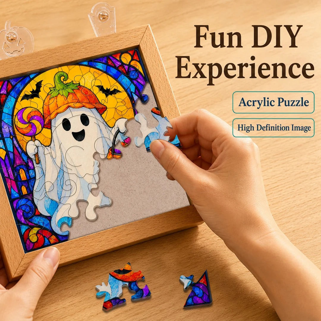 kaayee-night-light-little-ghost-brother-puzzle-nachtlicht image 2