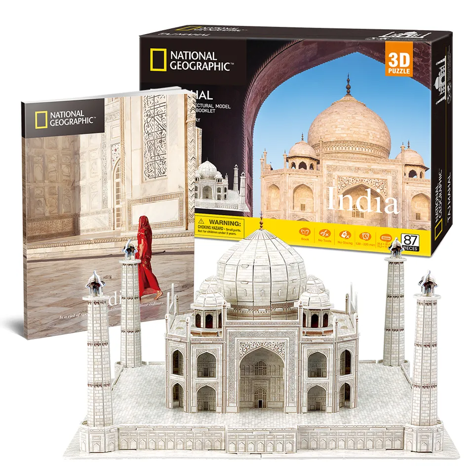 cubic-fun-city-traveller-ds0981h-taj-mahal-3d-puzzle image 1