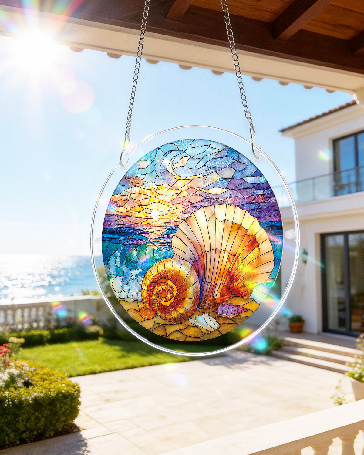 kaayee-suncatcher-puzzle-ocean-echo-shell-light-fensterbild-small image 8