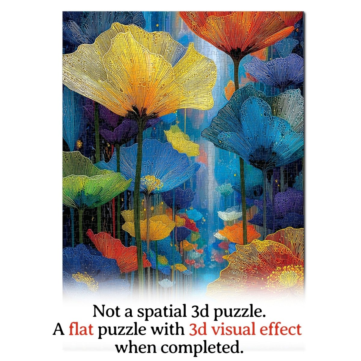 kaayee-cardboard-puzzle-floral-dreamscape-1000-teile-eco-white image 7