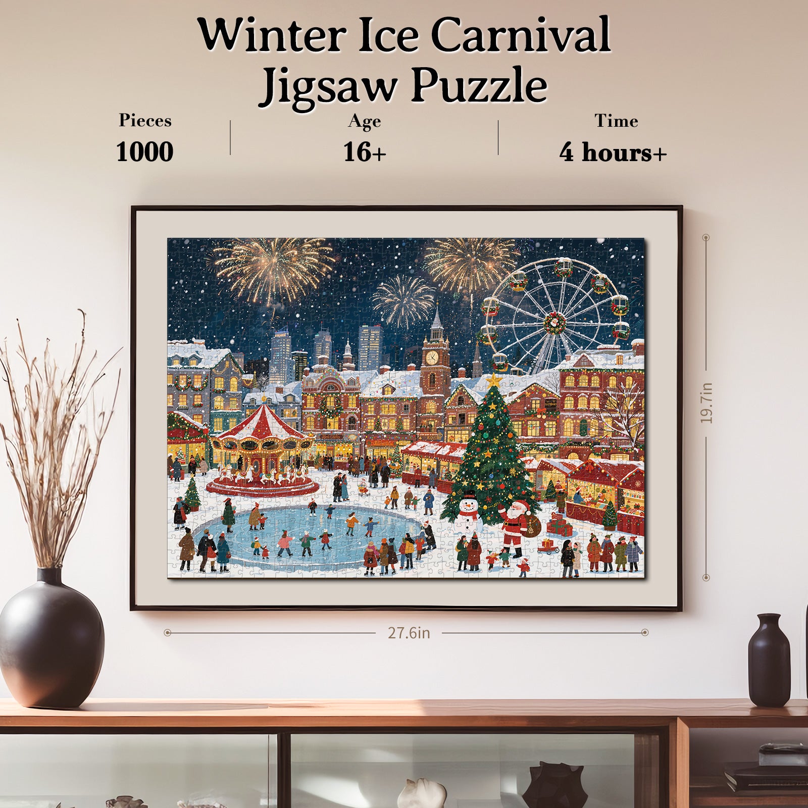 kaayee-winter-ice-carnival-1000-teile-puzzle-standard image 6