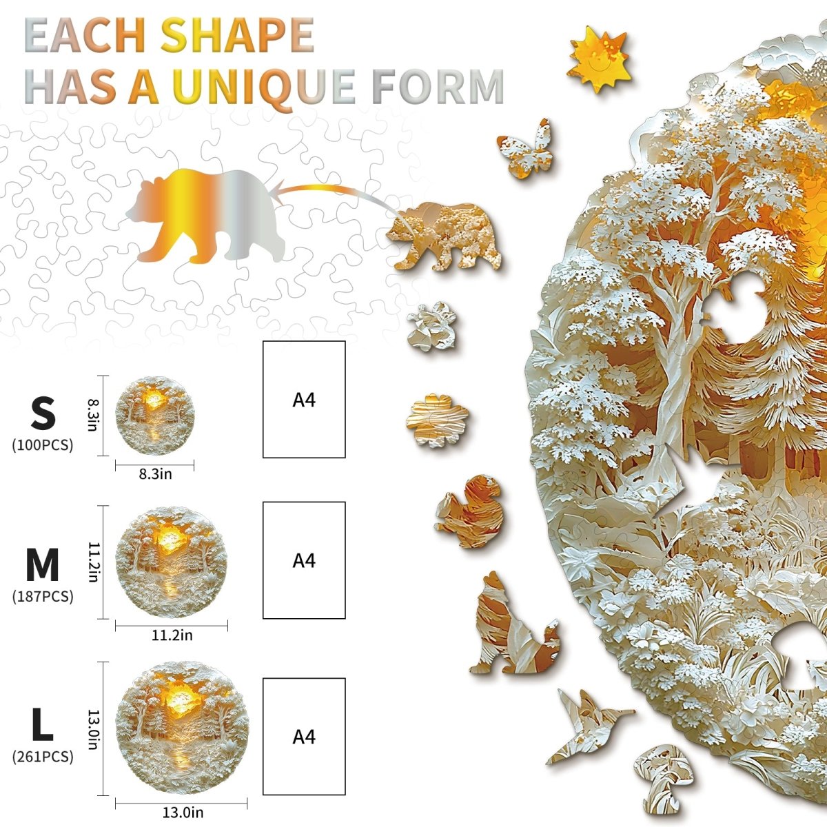 kaayee-wooden-puzzle-mysterious-forest-holzpuzzle-medium image 4