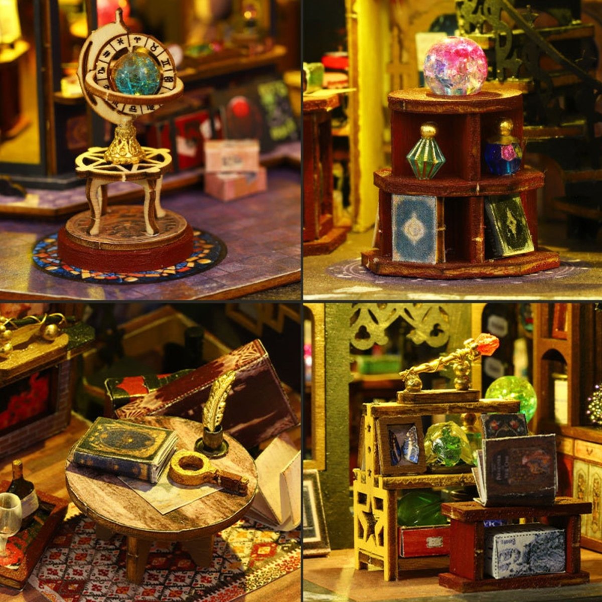 kaayee-miniature-house-holo-magic-city-bastelhaus-led image 4