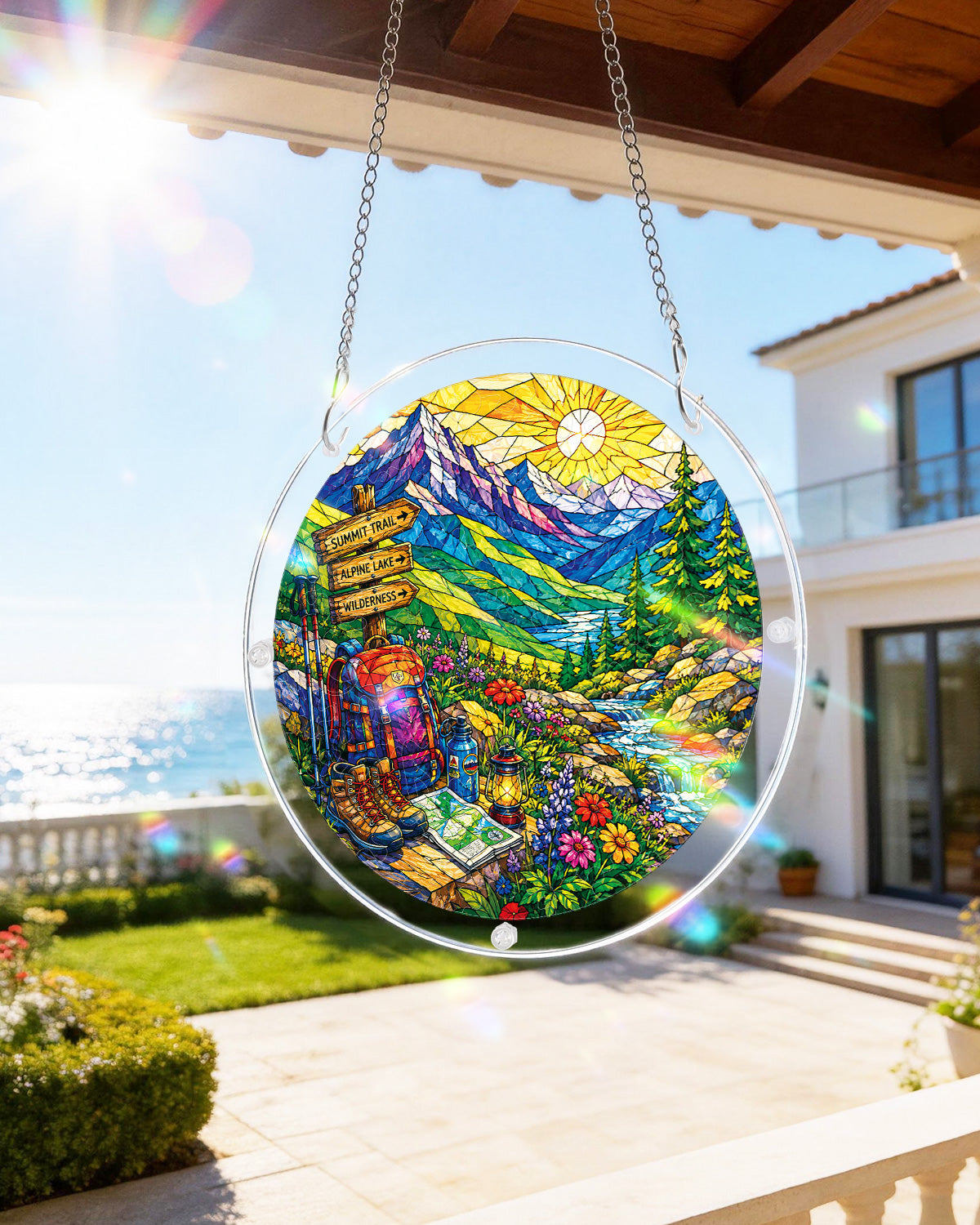 kaayee-suncatcher-puzzle-sunlit-mountain-trail-medium image 8