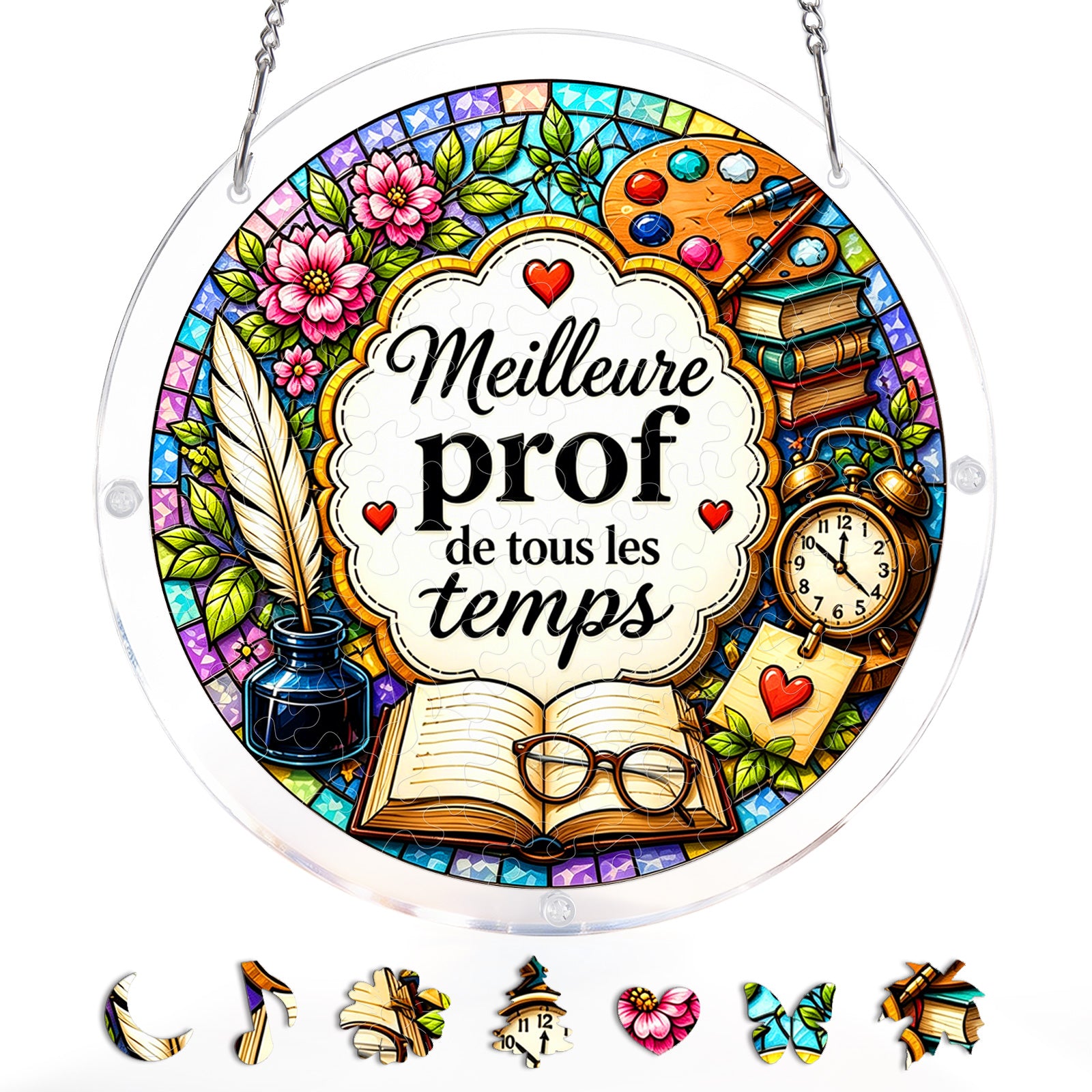 kaayee-suncatcher-puzzle-female-teacher-fensterbild-medium image 3