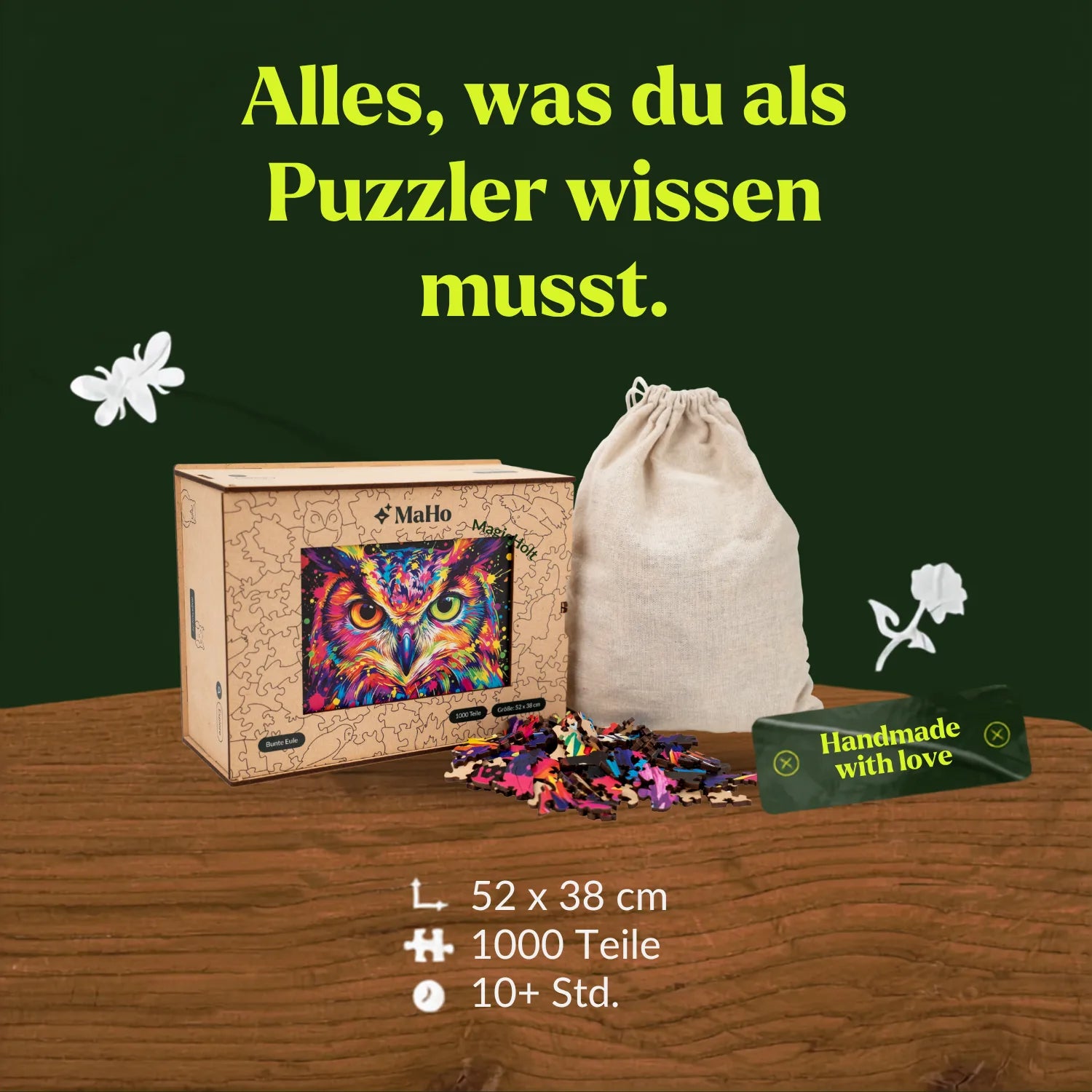 magicholz-holzpuzzle-bunte-eule-1000-teile-mit-40-spezialteilen image 6