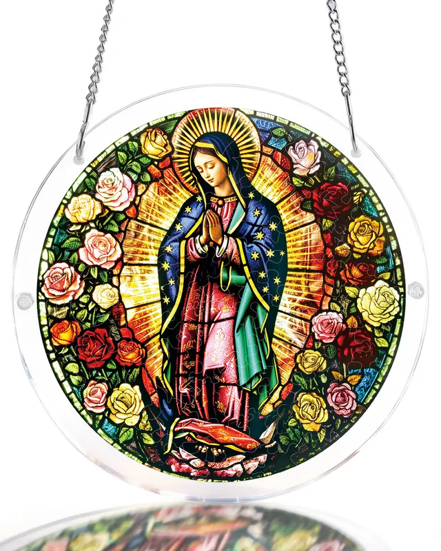 kaayee-suncatcher-light-of-prayer-fensterbild-large-22-6-cm image 1
