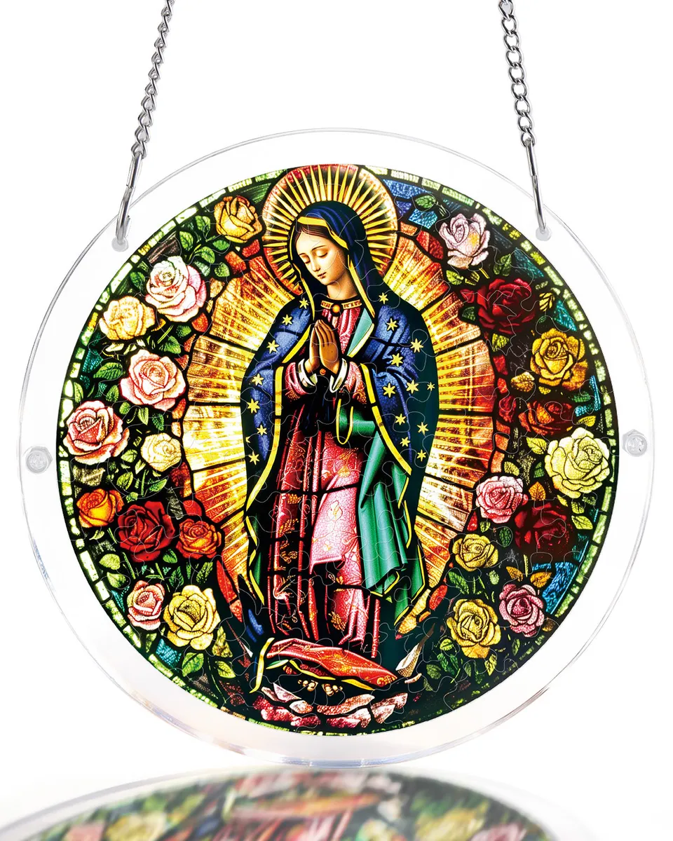 kaayee-suncatcher-light-of-prayer-fensterbild-large-22-6-cm image 1