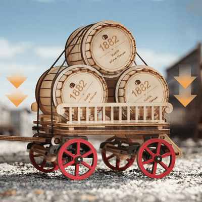 magicholz-dampfmaschine-mechanischer-bausatz-dampflok-469-teile image 2